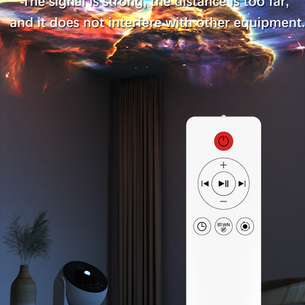 Galaxy Projector for Bedroom Pro Version, Upgraded Film Disc Star Projector for Kid 12 in 1 Planetarium Projector HD Image Adjustable Knob 360° Rotating 1/2h Timer Simple 4-Button Control