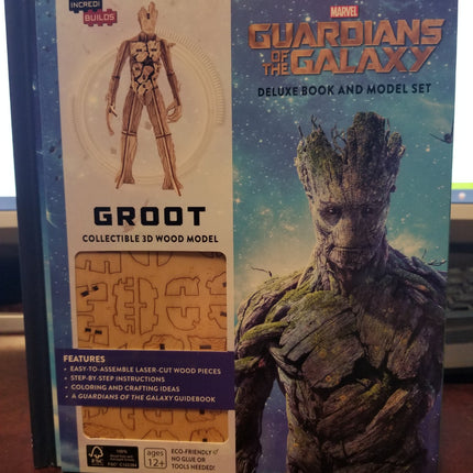 Guardians of the Galaxy Deluxe Book and Model Set