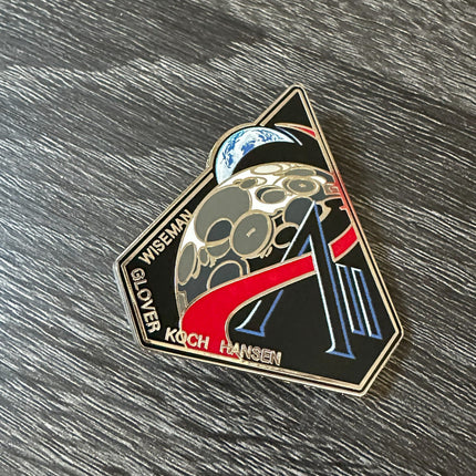 NASA Artemis II Mission Patch Hard Enamel Pin
