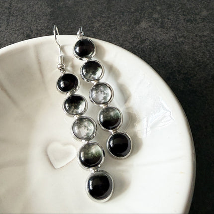 Moon Phase Earrings