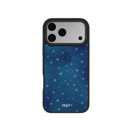 Moon Mist | Starry Midnight Blue iPhone Case