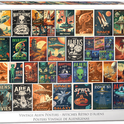 Alien Invasion Collage