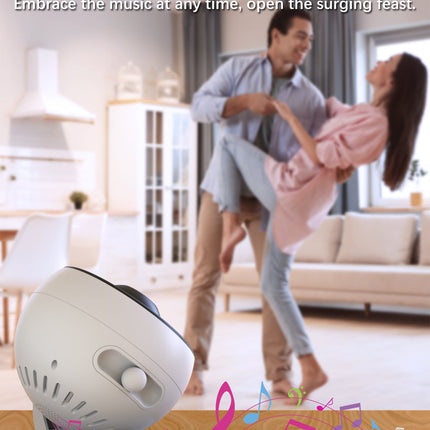 Galaxy Projector for Bedroom Pro Version, Upgraded Film Disc Star Projector for Kid 12 in 1 Planetarium Projector HD Image Adjustable Knob 360° Rotating 1/2h Timer Simple 4-Button Control