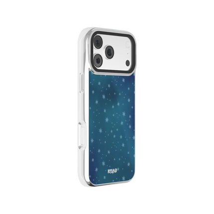 Moon Mist | Starry Midnight Blue iPhone Case