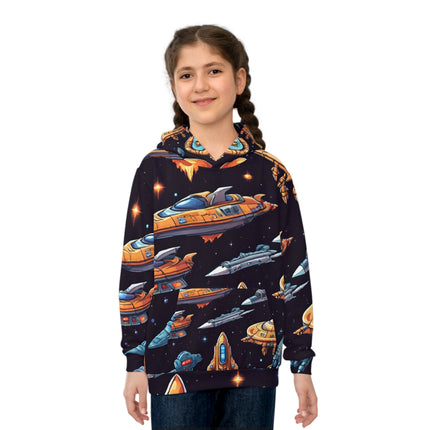 Galactic Voyage Children's Hoodie (AOP)