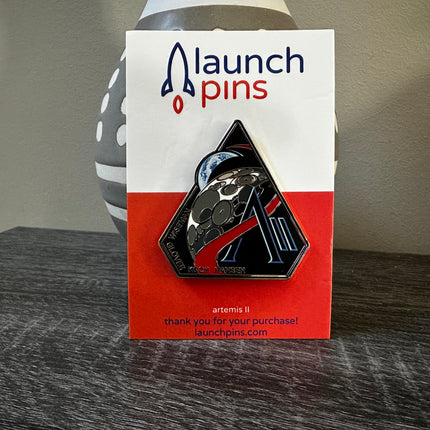 NASA Artemis II Mission Patch Hard Enamel Pin