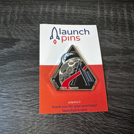 NASA Artemis II Mission Patch Hard Enamel Pin