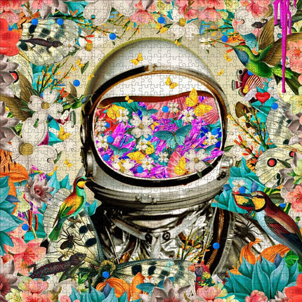 Astronaut 1000 Piece Jigsaw Puzzle Pomegranate