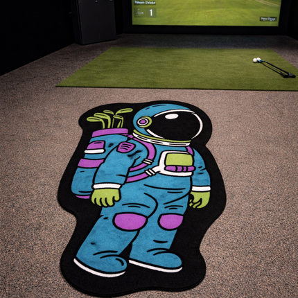Astronaut Walker | Golf Shop Mat | Golf Accessory