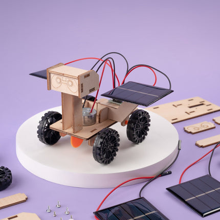 Solar Powered Mars Exploration Rover DIY Kit, Educational STEM Toy