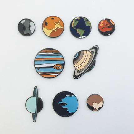 Mercury Enamel Pin