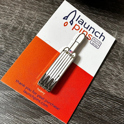 Heavy Launch Vehicle Enamel Pin