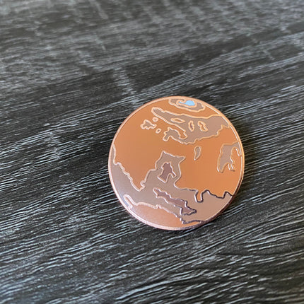 Mars Hard Enamel Pin