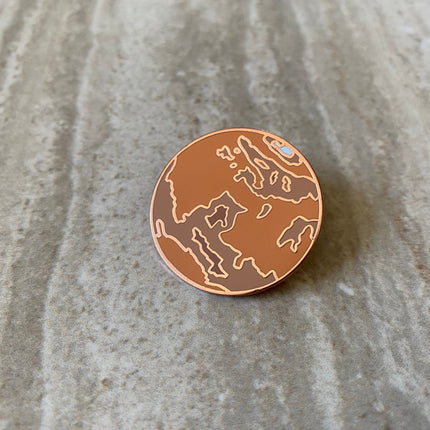 Mars Hard Enamel Pin