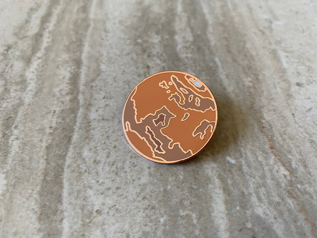 Mars Hard Enamel Pin