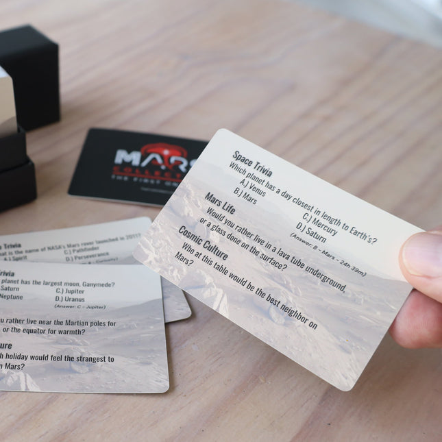 Trivia and Conversation Starter Card Deck