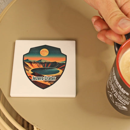 Mars Locations Ceramic Coaster Set