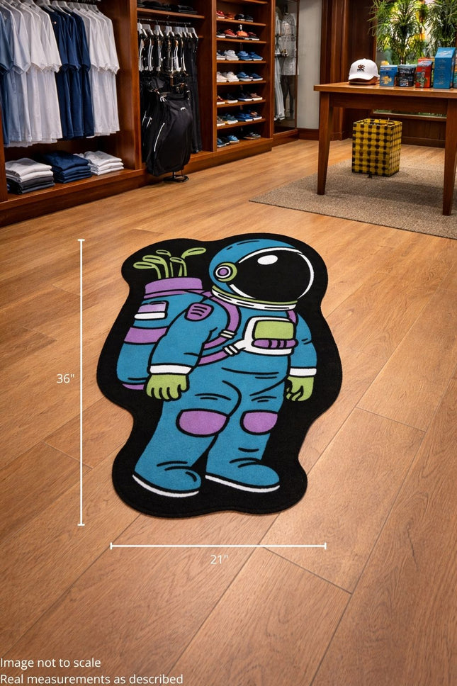 Astronaut Walker | Golf Shop Mat | Golf Accessory