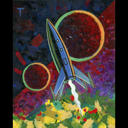Peter Thorpe - Rocket 163 - Art Print