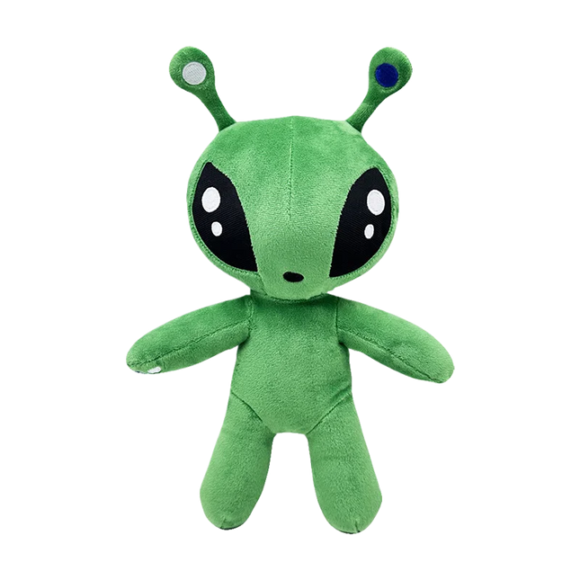 30cm Green Alien Plush Toy Anime Tentacle Horn Alien Monsters Horror Doll Boys Girls Soft Toys Stuffed Throw Pillow Kids Gifts