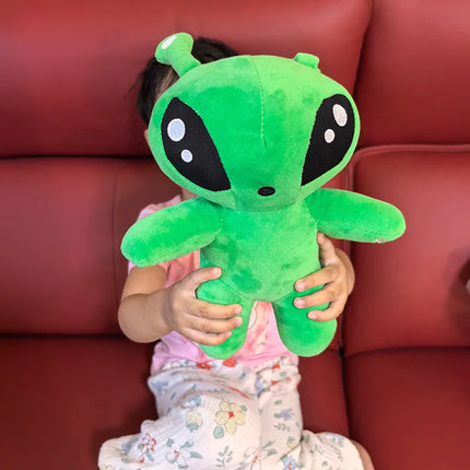30cm Green Alien Plush Toy Anime Tentacle Horn Alien Monsters Horror Doll Boys Girls Soft Toys Stuffed Throw Pillow Kids Gifts