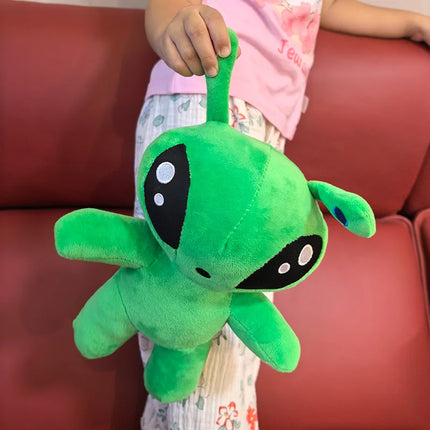 30cm Green Alien Plush Toy Anime Tentacle Horn Alien Monsters Horror Doll Boys Girls Soft Toys Stuffed Throw Pillow Kids Gifts