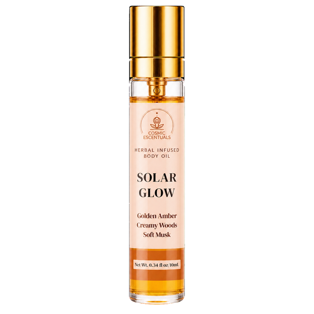 Solar Glow Herbal Body Oil Spray