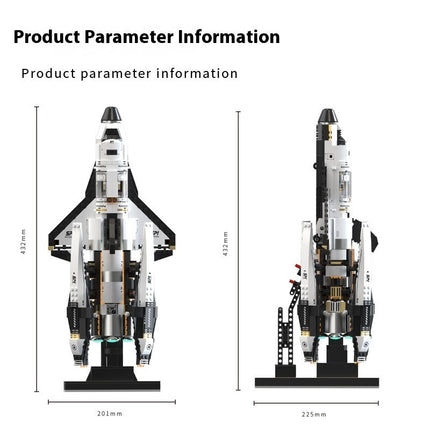 Space Shuttle Assembled Building Block Toys