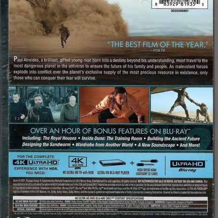 Dune - Limited Edition Glow In The Dark Steelbook (4K Ultra HD + Blu-ray)