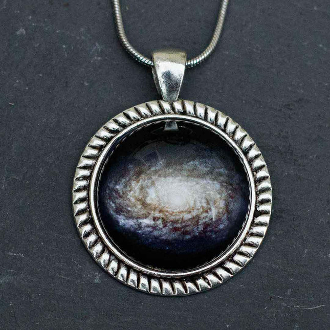 Spiral Galaxy Necklace
