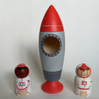 red/light astronaut